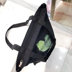 Casual Canvas Shopping Bag Student Shoulder Bag Ladies Casual Shopping Bag