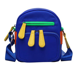 Women's Casual Small Square Bag with Wide Shoulder Strap