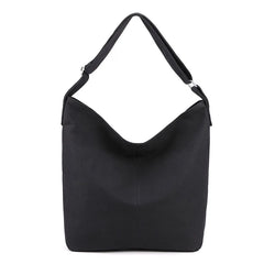 Casual Solid Handbag Shoulder Bag for Women Large Capacity Canvas Bag