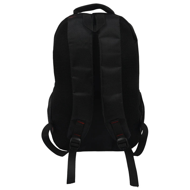 Casual Solid Oxford Man's Backpack Multi-Functional Student Schoolbag