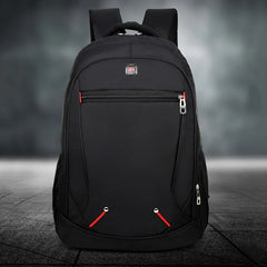 Casual Solid Oxford Man's Backpack Large Student Schoolbag