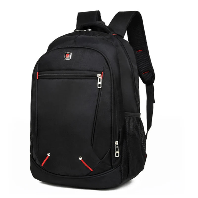Casual Solid Oxford Man's Backpack Large Student Schoolbag