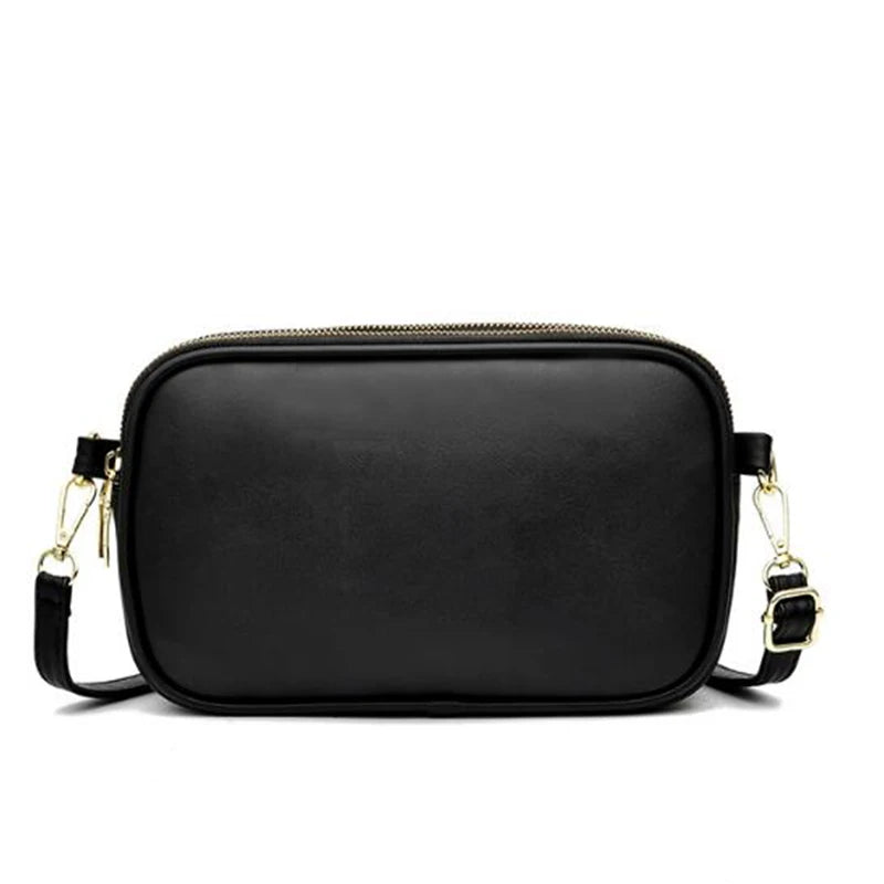 Casual Three Layer Lozenge Shoulder Bag For Women