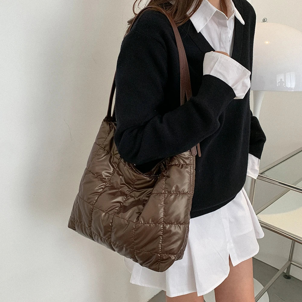 Casual Nylon Women Clutch Handbag Shoulder Tote Large Capacity