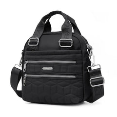 Nylon Shoulder Bag Waterproof Handbag Versatile Zip Crossbody Bolsa Feminina