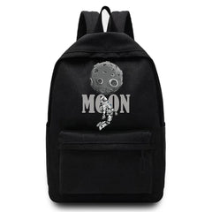 Astronaut Print Travel Backpack Student School Bag Laptop Bag