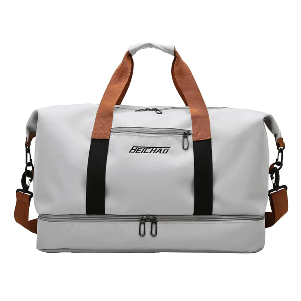 Large Capacity Travel Handbag Waterproof Shoulder Crossbody Bag