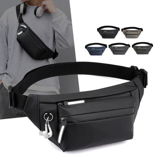 Waterproof Belt Bag Hip Packs Waist Fanny Pack for Men