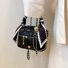 Casual Box Shape Shoulder Bag for Women