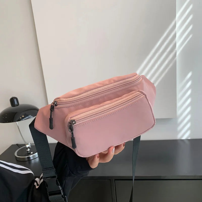 Nylon Waist Pack Women's Fanny Packs Chest Bags