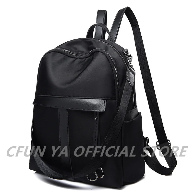 Casual Waterproof Oxford Women Backpack School Bags For Teenagers Girls Backpack