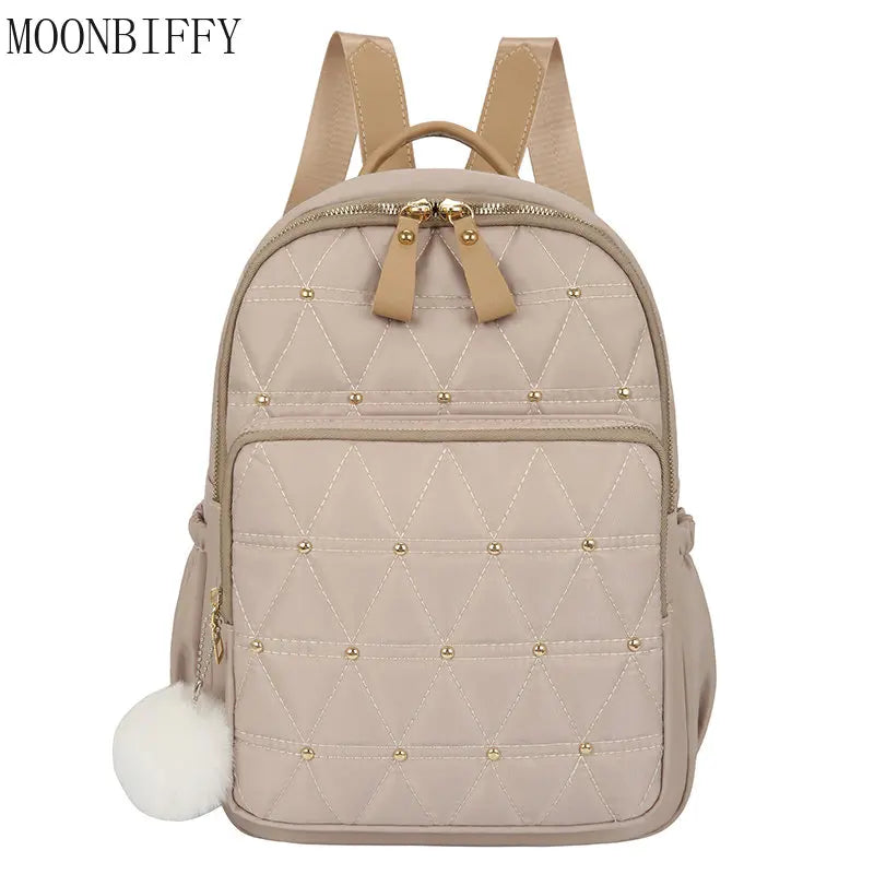 Women Backpack Nylon Rucksack Anti Theft Travel Bagpacks