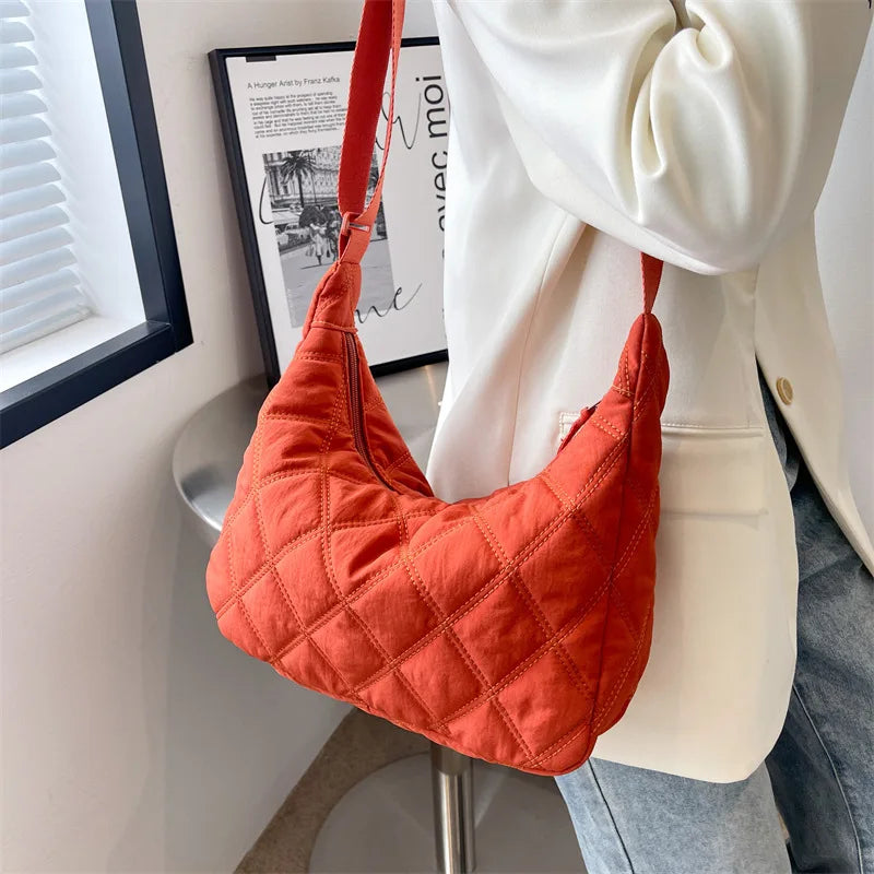 Soft Shoulder Bag Women's Crossbody Satchel