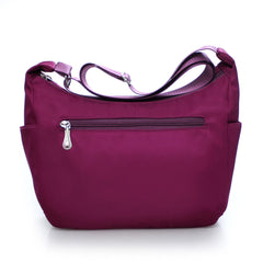 Casual Women Nylon Waterproof Sling Shoulder Bag Large Capacity Crossbody Bag