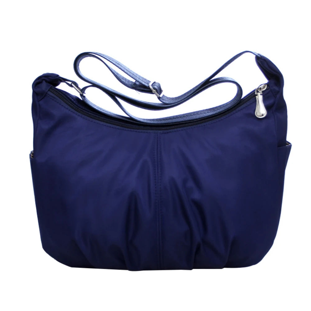 Casual Women Nylon Waterproof Sling Shoulder Bag Large Capacity Crossbody Bag