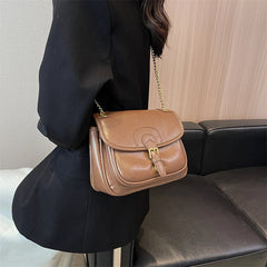 Women PU Leather Chain Shoulder Messenger Bag Small Handbag