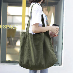 Casual Women Canvas Handbag Shoulder Bag Eco Storage Handbags