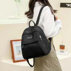 Women's Waterproof Oxford School Bag Travel Backpack