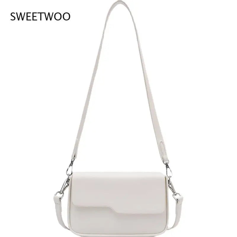 Casual Crossbody Bag Square Vintage Underarm Bag