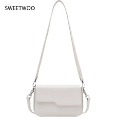 Casual Crossbody Bag Square Vintage Underarm Bag