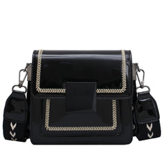 Casual Women's Shoulder Bag Wide Strap Messenger Bag
