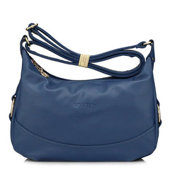 Women's Leather Shoulder Bag Crossbody Satchel Top-Handle Messenger Bag