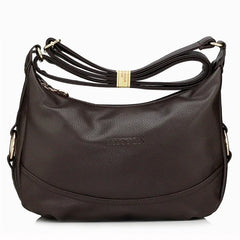 Women's Leather Shoulder Bag Crossbody Satchel Top-Handle Messenger Bag