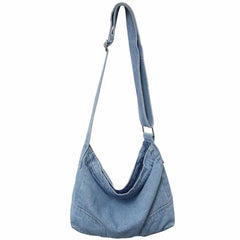 Casual Denim Shoulder Bag for Women Girls