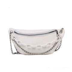 Women's Leather Shoulder Bag Crossbody Chain Purse