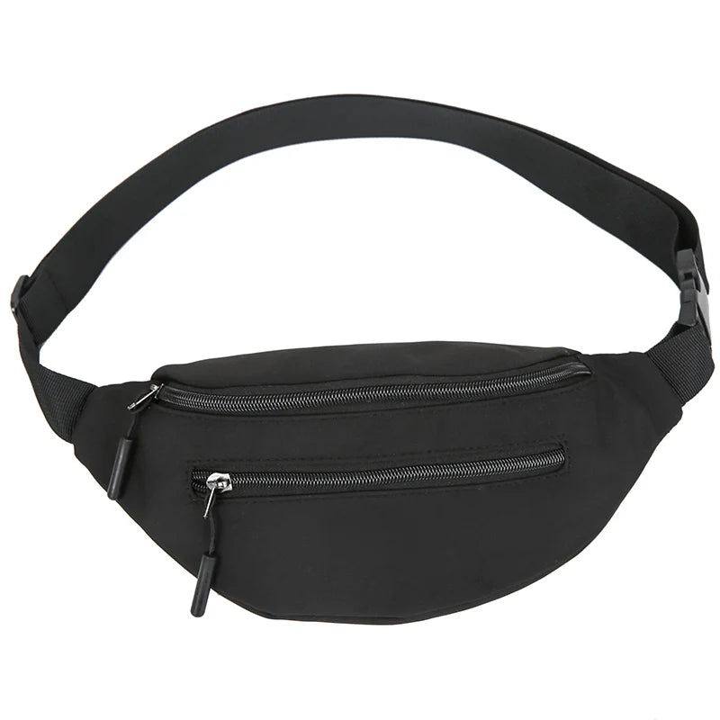 Casual Women's Waist Bag Nylon Waterproof Fanny Pack
