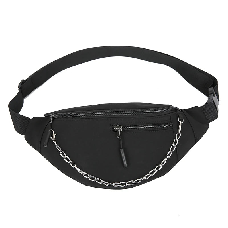 Casual Women's Waist Bag Nylon Waterproof Fanny Pack