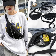 Casual Women's Waist Bag Nylon Waterproof Fanny Pack
