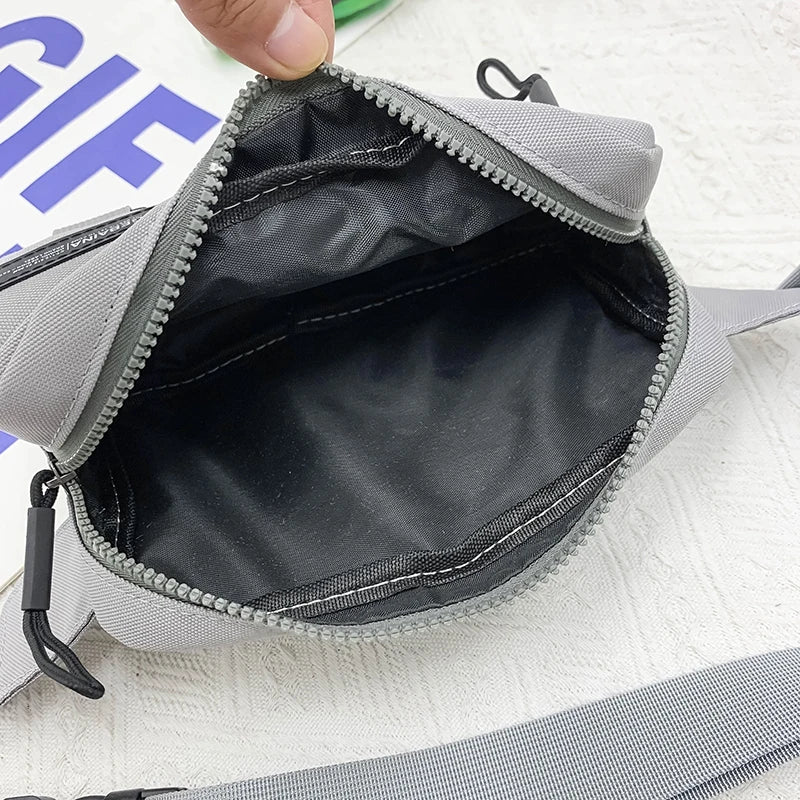 Nylon Waist Packs Multi-function Belt Bag Fanny Pack Travel Storage Chest Bag