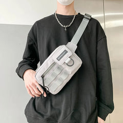 Nylon Waist Packs Multi-function Belt Bag Fanny Pack Travel Storage Chest Bag