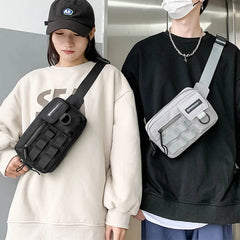 Nylon Waist Packs Multi-function Belt Bag Fanny Pack Travel Storage Chest Bag