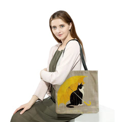 Customizable Cartoon Print Tote Bag for Women - School Teacher Gift