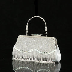 Full Diamond Evening Bag Women's Messenger Bag Party Bridesmaid Handbag