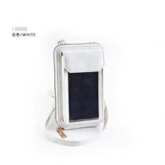Clear Crossbody Bag Cell Phone Pocket Handbag for Women