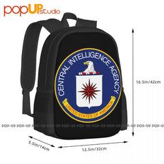 CIA Seal Backpack Large Capacity Softback Sports Bag