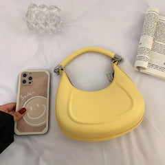 Solid Chain Bag Women's Armpit Bag
