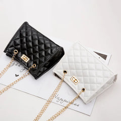 Chain Crossbody Bags for Women Leather Handbags Small Shoulder Messenger Bags