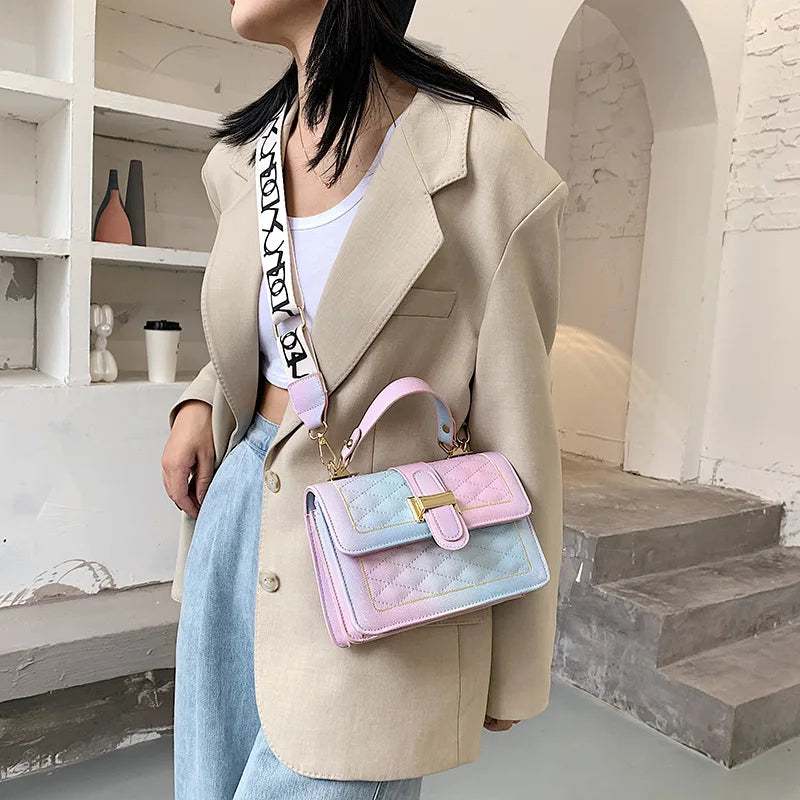Chain Small Shoulder Bag PU Leather Women's Handbag