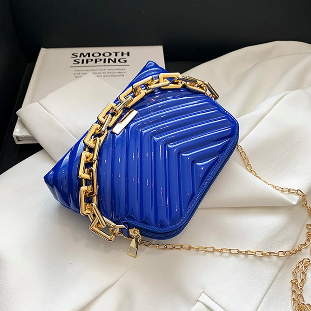 Women's Crossbody Side Bag PU Leather Shoulder Handbag