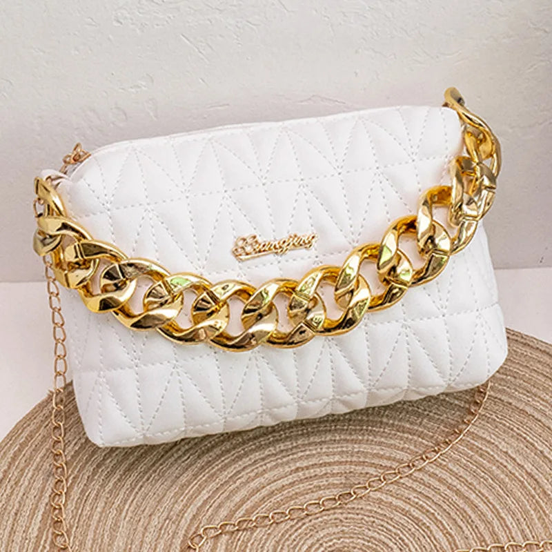 Chain Mobile Phone Bag Ladies Handbag Small Square Bag Shoulder Bag Women