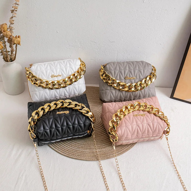 Chain Mobile Phone Bag Ladies Handbag Small Square Bag Shoulder Bag Women