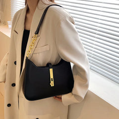 Chain Pattern Women Shoulder Bag Small Flap Crossbody