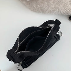 Chain Underarm Shoulder Bags Women Solid Minimal
