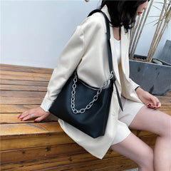 Chain Women Shoulder Bags Large Capacity Ladies Handbags Armpit Bag Totes