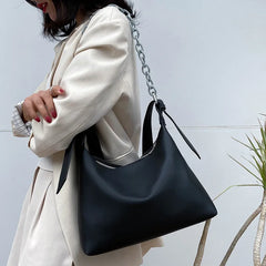 Chain Women Shoulder Bags Large Capacity Ladies Handbags Armpit Bag Totes