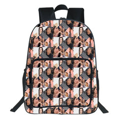 Charli Damelio Backpack Large Capacity School Bag 3D Printing Mochila